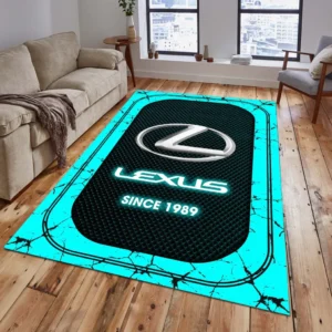 Lexus Rug, Gift For Lexus Lovers, Gift For Him, Husband, Boyfriend CAR15203142546 - Cyan
