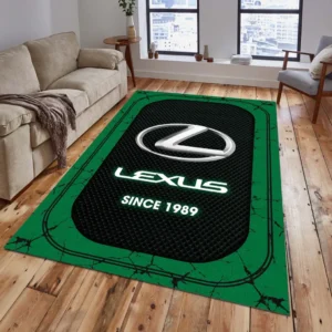 Lexus Rug, Gift For Lexus Lovers, Gift For Him, Husband, Boyfriend CAR15203142546 - Green