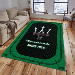 Maserati Rug, Gift For Maserati Lovers, Gift For Him, Husband, Boyfriend CAR15203142549 - Green