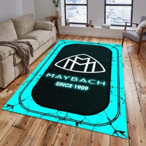 Maybach Rug, Gift For Maybach Lovers, Gift For Him, Husband, Boyfriend CAR15203142550 - Cyan