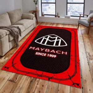 Maybach Rug, Gift For Maybach Lovers, Gift For Him, Husband, Boyfriend CAR15203142550 - Red