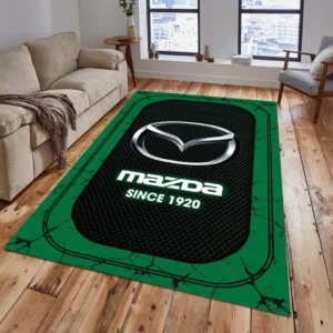 Mazda Rug, Gift For Mazda Lovers, Gift For Him, Husband, Boyfriend CAR15203142551 - Green