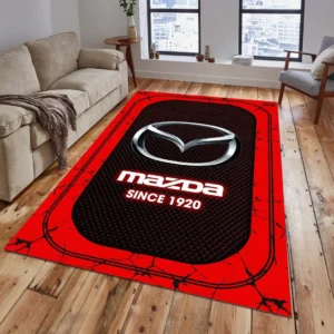 Mazda Rug, Gift For Mazda Lovers, Gift For Him, Husband, Boyfriend CAR15203142551 - Red