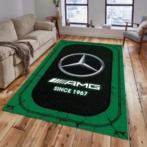 Mercedes-AMG Rug, Gift For Mercedes-AMG Lovers, Gift For Him, Husband, Boyfriend CAR15203142553 - Green