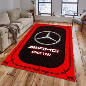 Mercedes-AMG Rug, Gift For Mercedes-AMG Lovers, Gift For Him, Husband, Boyfriend CAR15203142553 - Red