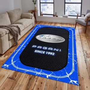 Pagani Rug, Gift For Pagani Lovers, Gift For Him, Husband, Boyfriend CAR15203142564 - Blue