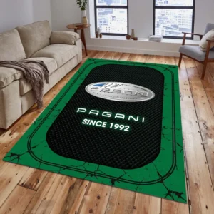 Pagani Rug, Gift For Pagani Lovers, Gift For Him, Husband, Boyfriend CAR15203142564 - Green