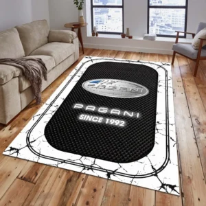 Pagani Rug, Gift For Pagani Lovers, Gift For Him, Husband, Boyfriend CAR15203142564 - White