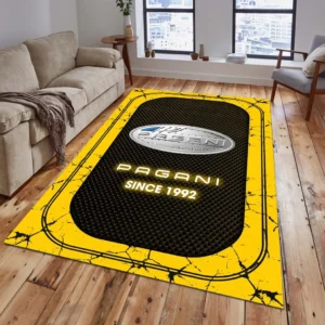 Pagani Rug, Gift For Pagani Lovers, Gift For Him, Husband, Boyfriend CAR15203142564 - Yelloư