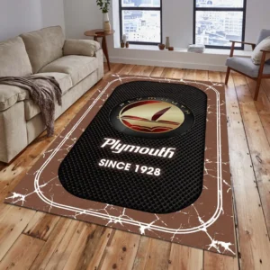 Plymouth Rug, Gift For Plymouth Lovers, Gift For Him, Husband, Boyfriend CAR15203142566 - Brown