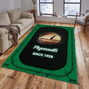 Plymouth Rug, Gift For Plymouth Lovers, Gift For Him, Husband, Boyfriend CAR15203142566 - Green