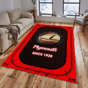 Plymouth Rug, Gift For Plymouth Lovers, Gift For Him, Husband, Boyfriend CAR15203142566 - Red