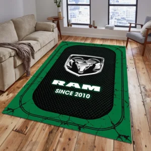Ram Truck Rug, Gift For Ram Truck Lovers, Gift For Him, Husband, Boyfriend CAR15203142568 - Green