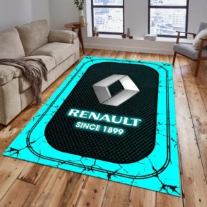 Renault Rug, Gift For Renault Lovers, Gift For Him, Husband, Boyfriend CAR15203142569 - Cyan