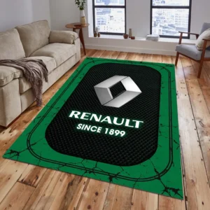 Renault Rug, Gift For Renault Lovers, Gift For Him, Husband, Boyfriend CAR15203142569 - Green