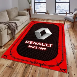 Renault Rug, Gift For Renault Lovers, Gift For Him, Husband, Boyfriend CAR15203142569 - Red