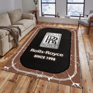 Rolls Royce Rug, Gift For Rolls Royce Lovers, Gift For Him, Husband, Boyfriend CAR15203142570 - Brown