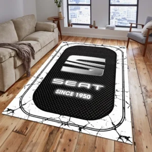 Seat Rug, Gift For Seat Lovers, Gift For Him, Husband, Boyfriend CAR15203142573 - White