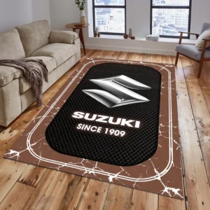 Suzuki Rug, Gift For Suzuki Lovers, Gift For Him, Husband, Boyfriend CAR15203142575 - Brown