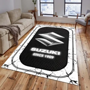 Suzuki Rug, Gift For Suzuki Lovers, Gift For Him, Husband, Boyfriend CAR15203142575 - White