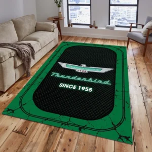 Thunderbird Rug, Gift For Thunderbird Lovers, Gift For Him, Husband, Boyfriend CAR15203142578 - Green