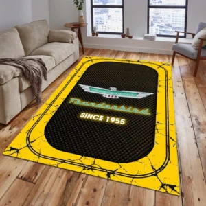 Thunderbird Rug, Gift For Thunderbird Lovers, Gift For Him, Husband, Boyfriend CAR15203142578 - Yelloư