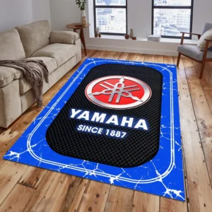Yamaha Rug, Gift For Yamaha Lovers, Gift For Him, Husband, Boyfriend CAR15203142586 - Blue
