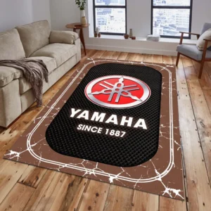 Yamaha Rug, Gift For Yamaha Lovers, Gift For Him, Husband, Boyfriend CAR15203142586 - Brown