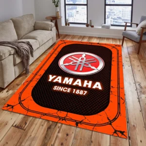 Yamaha Rug, Gift For Yamaha Lovers, Gift For Him, Husband, Boyfriend CAR15203142586 - Orange