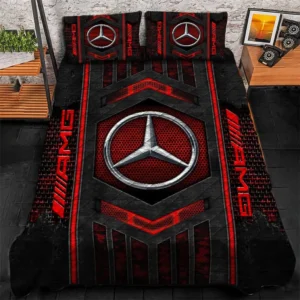 Mercedes AMG Bedding Set, Gift For Mercedes AMG Lovers, Gift For Him, Husband, Boyfriend CAR1790317002 - Red