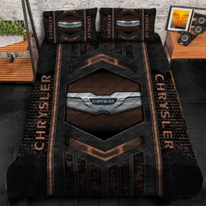 Chrysler Bedding Set, Gift For Chrysler Lovers, Gift For Him, Husband, Boyfriend CAR1790317013 - Brown