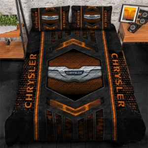 Chrysler Bedding Set, Gift For Chrysler Lovers, Gift For Him, Husband, Boyfriend CAR1790317013 - Orange
