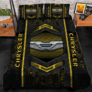 Chrysler Bedding Set, Gift For Chrysler Lovers, Gift For Him, Husband, Boyfriend CAR1790317013 - Yellow