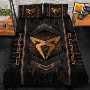 Cupra Bedding Set, Gift For Cupra Lovers, Gift For Him, Husband, Boyfriend CAR1790317016 - Brown