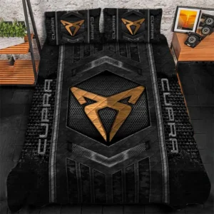 Cupra Bedding Set, Gift For Cupra Lovers, Gift For Him, Husband, Boyfriend CAR1790317016 - Grey