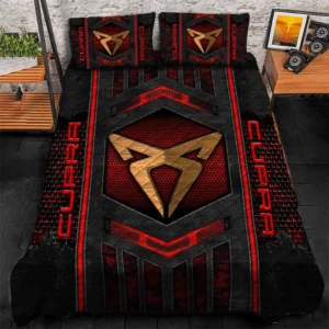 Cupra Bedding Set, Gift For Cupra Lovers, Gift For Him, Husband, Boyfriend CAR1790317016 - Red