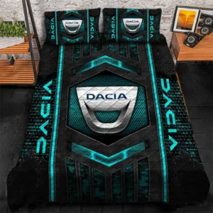 Dacia Bedding Set, Gift For Dacia Lovers, Gift For Him, Husband, Boyfriend CAR1790317017 - Cyan