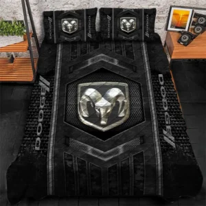 Dodge Bedding Set, Gift For Dodge Lovers, Gift For Him, Husband, Boyfriend CAR1790317019 - Grey