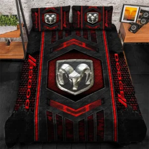 Dodge Bedding Set, Gift For Dodge Lovers, Gift For Him, Husband, Boyfriend CAR1790317019 - Red