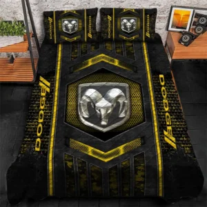 Dodge Bedding Set, Gift For Dodge Lovers, Gift For Him, Husband, Boyfriend CAR1790317019 - Yellow