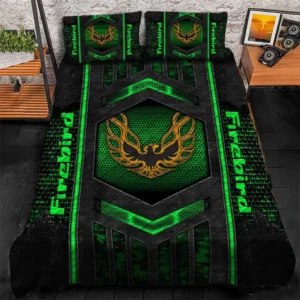 Pontiac Firebird Bedding Set, Gift For Pontiac Firebird Lovers, Gift For Him, Husband, Boyfriend CAR1790317022 - Green