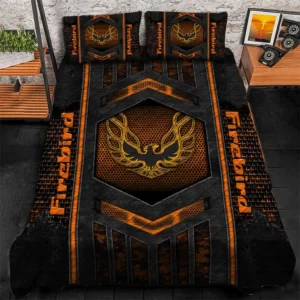 Pontiac Firebird Bedding Set, Gift For Pontiac Firebird Lovers, Gift For Him, Husband, Boyfriend CAR1790317022 - Orange