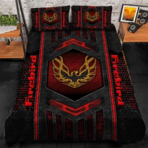 Pontiac Firebird Bedding Set, Gift For Pontiac Firebird Lovers, Gift For Him, Husband, Boyfriend CAR1790317022 - Red