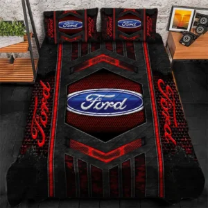Ford Bedding Set, Gift For Ford Lovers, Gift For Him, Husband, Boyfriend CAR1790317023 - Red