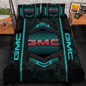 GMC Bedding Set, Gift For GMC Lovers, Gift For Him, Husband, Boyfriend CAR1790317025 - Cyan