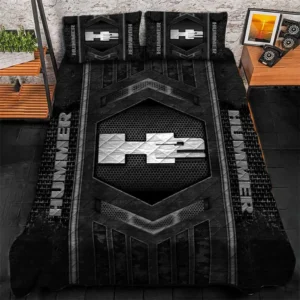 Hummer H2 Bedding Set, Gift For Hummer H2 Lovers, Gift For Him, Husband, Boyfriend CAR1790317026 - Grey