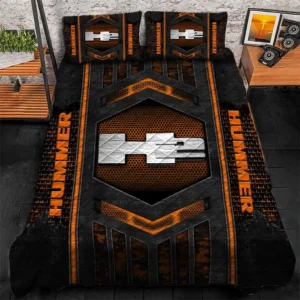 Hummer H2 Bedding Set, Gift For Hummer H2 Lovers, Gift For Him, Husband, Boyfriend CAR1790317026 - Orange