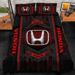 Honda Bedding Set, Gift For Honda Lovers, Gift For Him, Husband, Boyfriend CAR1790317029 - Red