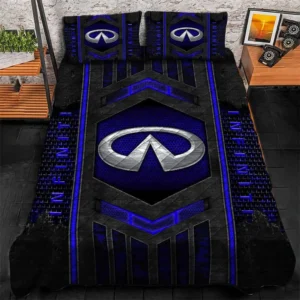 Infiniti Bedding Set, Gift For Infiniti Lovers, Gift For Him, Husband, Boyfriend CAR1790317032 - Blue