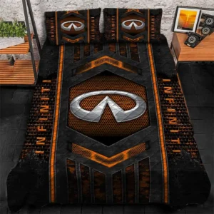 Infiniti Bedding Set, Gift For Infiniti Lovers, Gift For Him, Husband, Boyfriend CAR1790317032 - Orange